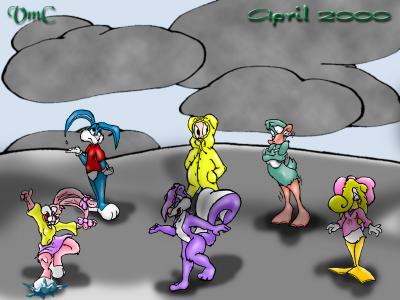 [April - Rainy Daze - by VmC]