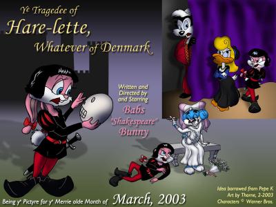 [March - Ye Tragedee of Hare-lette, Whatever of Denmark - by Thorne]