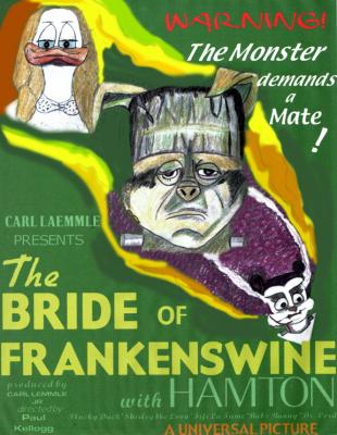 [September - The Bride of Frankenswine! - by Pepe K.]